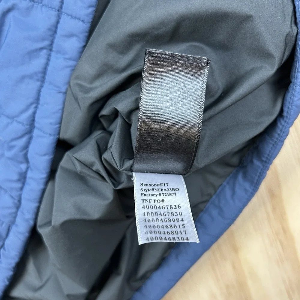 The North Face Harway Jacket Men's XL Blue NF0A33RO Insulated Full Zip